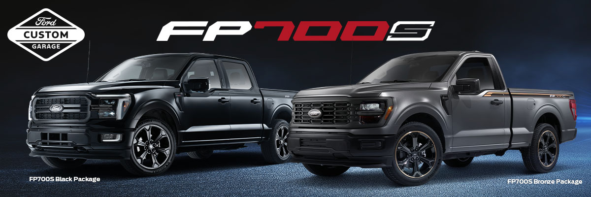 Ford Custom Garage FP700S Black Package and FP700S Bronze Package