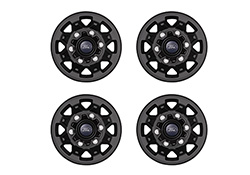 2022-2025 TRANSIT 16"X6.5" WHEEL KIT - MATTE BLACK