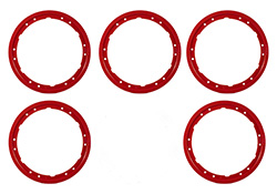 BRONCO BEADLOCK TRIM RING KIT - RED