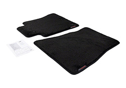 FPP MUSTANG PREMIUM 60OZ FLOOR MAT SET - BLACK