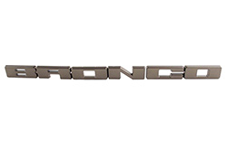 BRONCO GRILLE LETTERING OVERLAY KIT- BRONZE