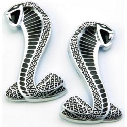 2007-2014 MUSTANG SHELBY SVT 'COBRA' SNAKE FENDER EMBLEMS