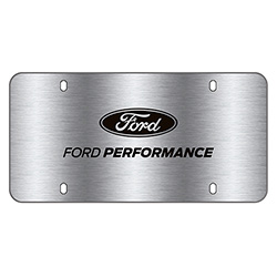 FORD PERFORMANCE STAINLESS STEEL MARQUE PLATE