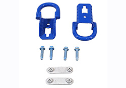 F-150 TOW HOOKS-PAIR-BLUE