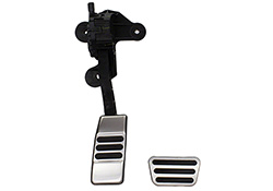 MUSTANG ALUMINUM PEDAL KIT-AUTOMATIC TRANSMISSION