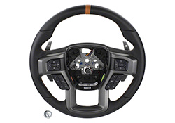 2015-2018 F-150 RAPTOR PERFORMANCE STEERING WHEEL KIT- ORANGE SIGHTLINE