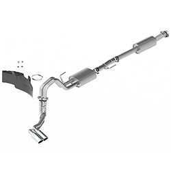 F-150 2.7L, 3.5L & 5.0L SPORT EXHAUST - CHROME - SIDE EXIT