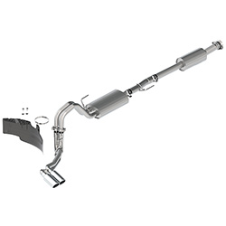 2021-2025 F-150 2.7L, 3.5L & 5.0L TOURING EXHAUST - CHROME - SIDE EXIT