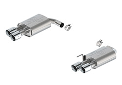 MUSTANG 2.3L SPORT NON-ACTIVE AXLE-BACK W/ GT VALANCE - CHROME TIP