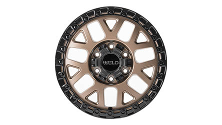 BRONCO 17" X 8.5" WELD WHEEL KIT - BRONZE