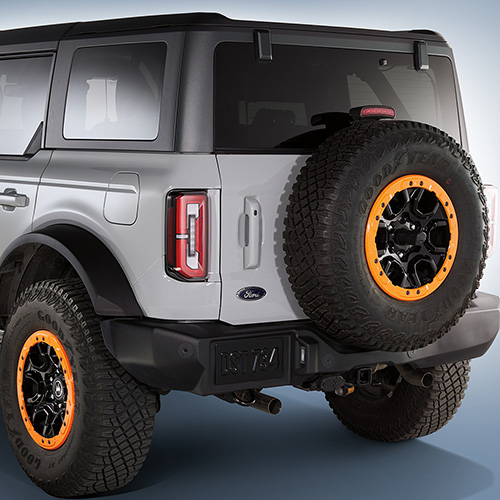 2021-2023 BRONCO BEAD LOCK TRIM RING KIT- ORANGE