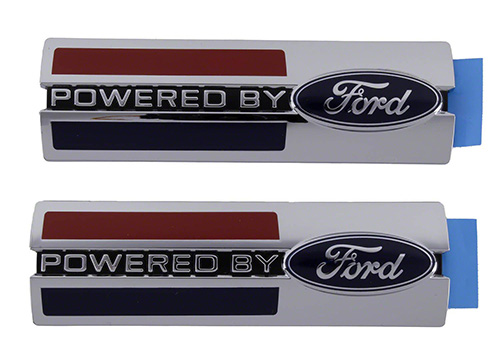 POWERED BY FORD BADGE
