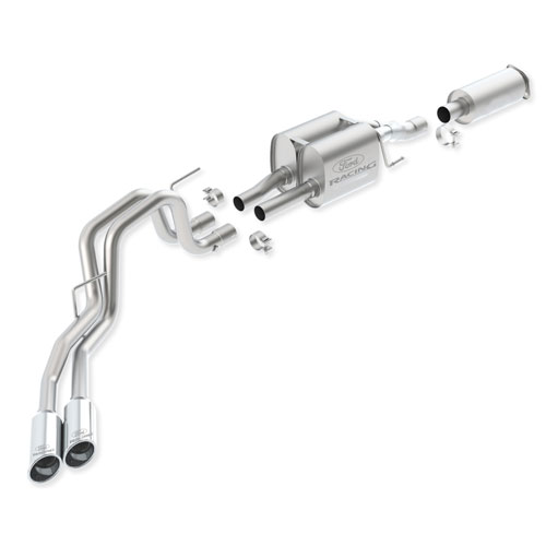 2011-2014 F-150 RAPTOR 6.2L CAT-BACK TOURING EXHAUST SYSTEM 145-INCH WB