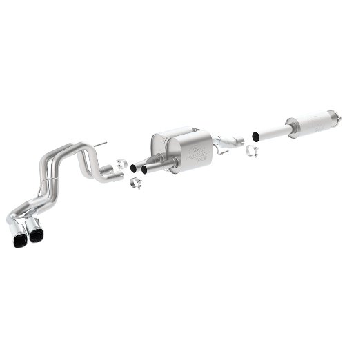 2011-2014 F-150 RAPTOR 6.2L CAT-BACK SPORT SIDE EXIT EXHAUST SYSTEM 145-INCH WB