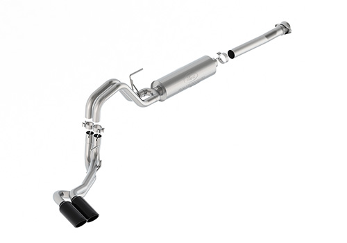 2021-2024 F-150 122.8" DUAL SIDE EXIT EXHAUST-BLACK