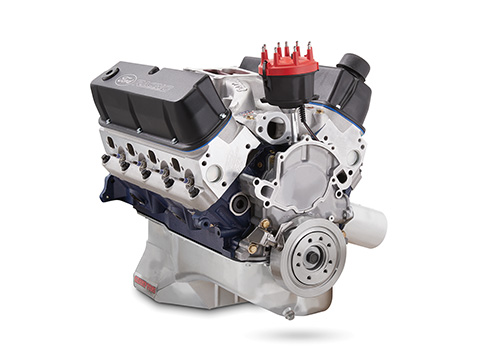 X2347D STREET CRUISER-DRESSED CRATE ENGINE WITH X2 HEADS-REAR SUMP PAN