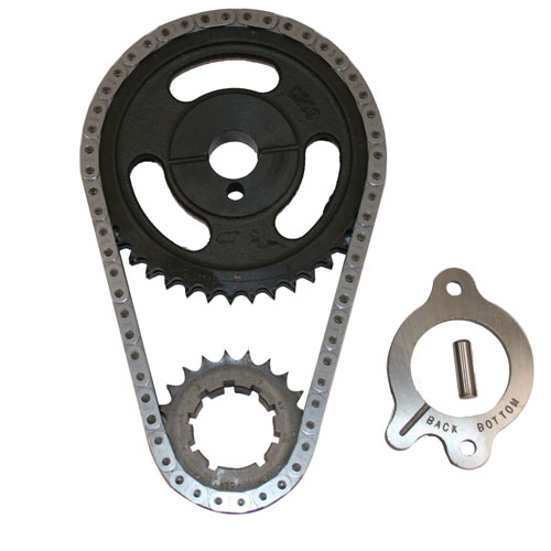 302/351W DOUBLE ROLLER TIMING CHAIN SET - CAST IRON GEAR