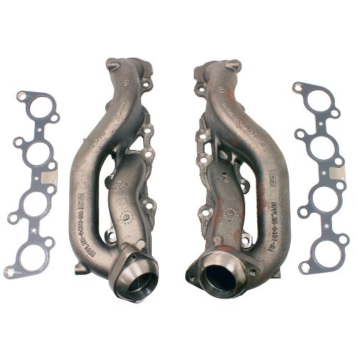 2011-2023 5.0L COYOTE STREET ROD CAST IRON EXHAUST MANIFOLDS